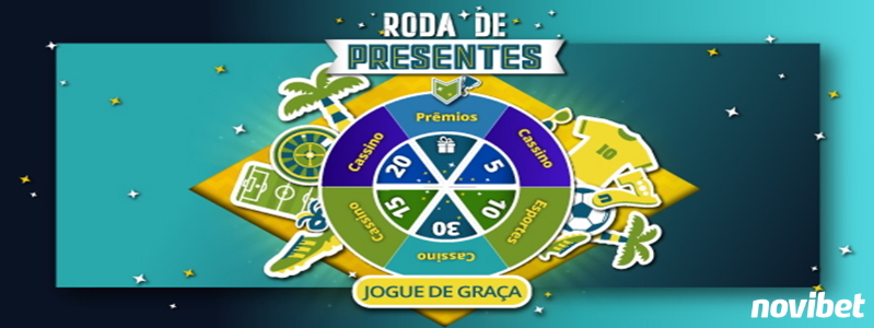 Novibet move a sorte através da Roda de Presentes Jogos de Cassino